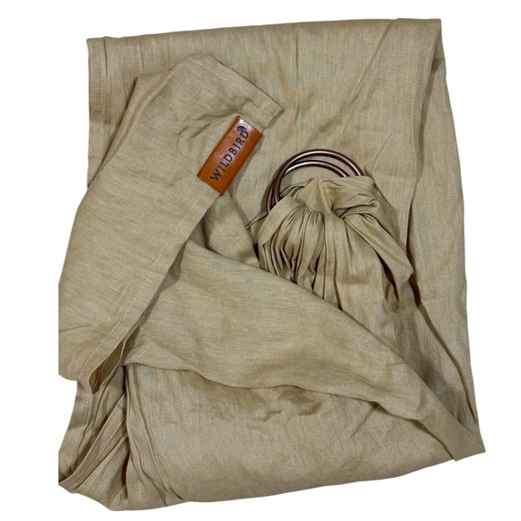 WildBird Pratincole Linen Ring Sling 74" Bronze Rings - Picture 4 of 4